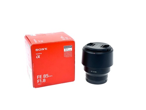 Sony 85mm 8 objektiv - fe,