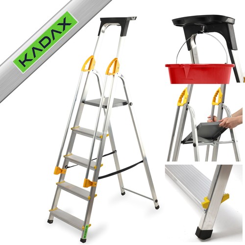 Kadax aluleiter stehleiter - kadax, aluleiter,