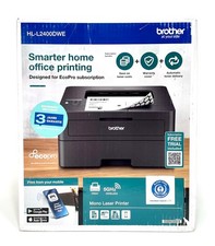 Brother HL-L2400DWE Laserdrucker (S/W) Kompakt mit Duplex WLAN - UNVOLLSTÄNDIG !