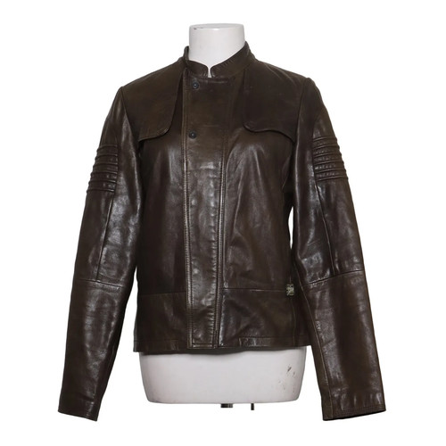 Star raw lederjacke damen - raw,,