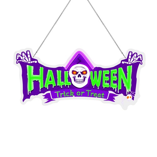 Halloween schild led neon - halloween,