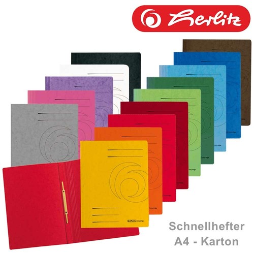 Herlitz schnellhefter din - herlitz, a4