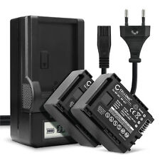 2x Akku für Canon LEGRIA FS405 HF10 LEGRIA HF200 890mAh + Ladegerät