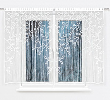 Netz Vorhangfenster weiß