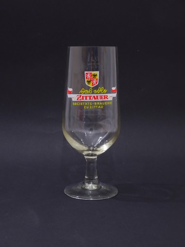 Ddr bierglas zittauer - bierglas,