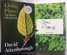 David Attenborough signiert Planet Buch Original Unterschrift Signatur Autogramm