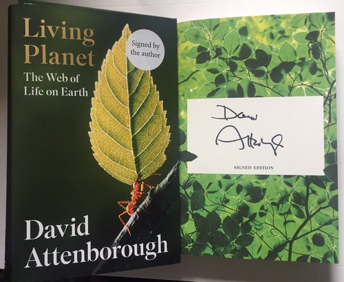 David attenborough signiert - attenborough,