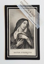 1905 Sterbebild Oberin M