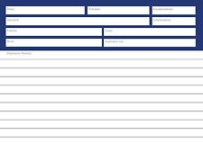 neutrale Kunden-Karteikarten Kundenkartei Kosmetik Nagelstudio Fusspflege DIN A5