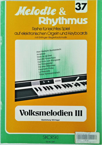 Melodie rhythmus band 37 - -,