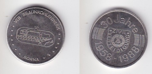 Ddr medaille veb - ddr,