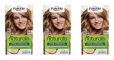 3x Poly Palette naturals Permanente Haarfarbe 8-0 Hellblond EAN4015100744453