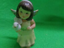   Engel mit Taube gelb  6 cm  von Goebel 