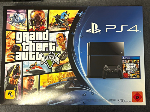 Sony playstation ps4 - 4, 500gb