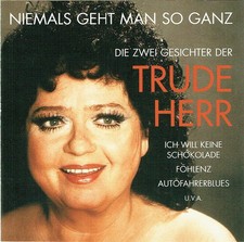 (CD)  Trude Herr - Niemals