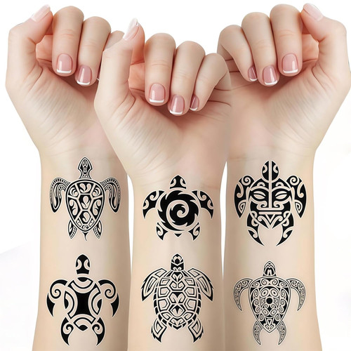 Stück temporäre tattoos - 8,