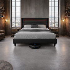 FURNIFY® Polsterbett ALVA