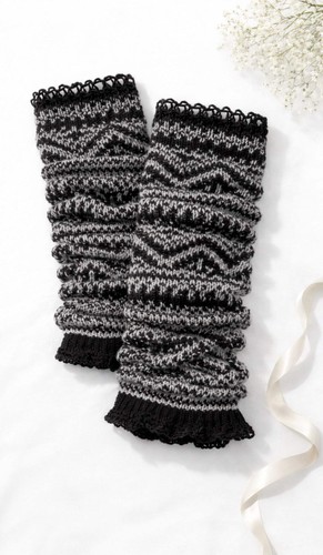 Beinstulpen aus baumwolle mit - beinstulpen,
