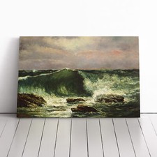 Gustave Courbet Wellen