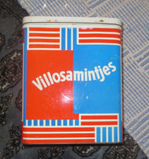 Alte 50er Jahre Blechdose Villosamintjes Pfefferminz Bonbondose Blech Dose