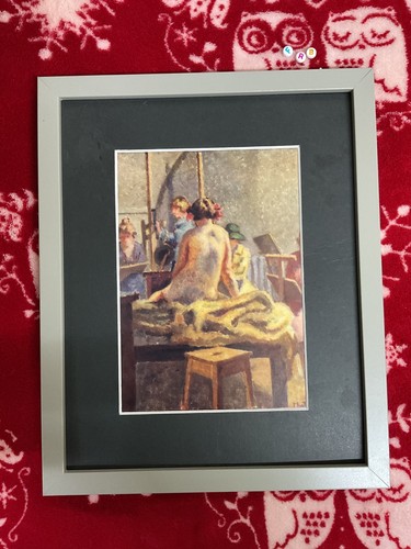 Seltener kunstdruck gerahmt - seltener,