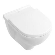 Villeroy & Boch O.Novo Wand WC mit WC-Sitz spülrandlos Directflush onovo