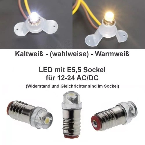 Led lämpchen sockel - lämpchen, e5,5