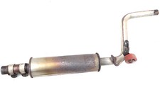 VW Caddy III 2K 1.4 Auspuff Mittelschalldämpfer 