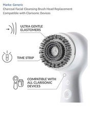 Clarisonic Mia Smart  CHARCOAL CHARBON Gesichtsreinigungsbürste Ersatzbürste