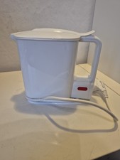 Wasserkocher Reisewasserkocher 1 Liter Kunststoff Weiß 1000 Watt