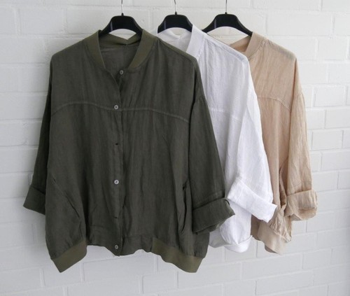 Damen blusen blouson 100 - blusen, 100%