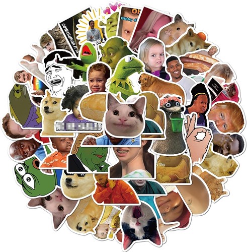 Stück lustige meme sticker - stück,