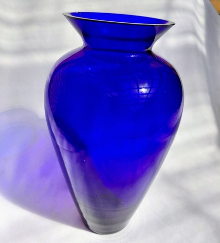 Alte glas design - design, blau