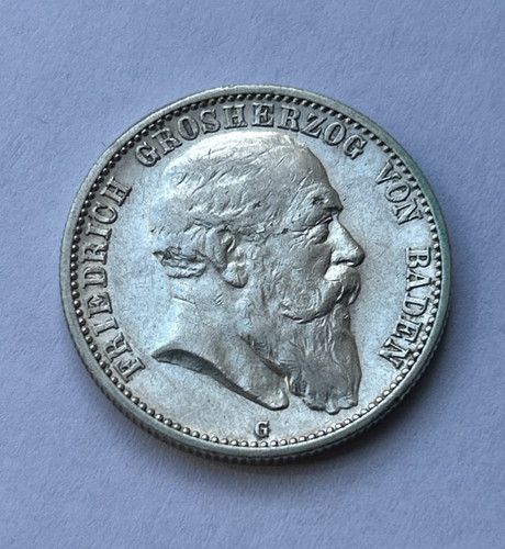 Mark baden 1903 g - 2, baden,