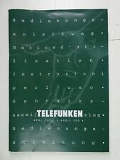 Telefunken PAL Color S 490 Bedienungsanleitung H23205
