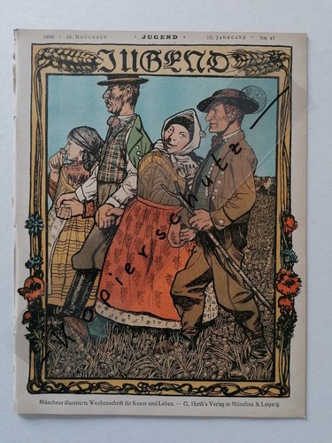 Original zeitschrift jugend - original,