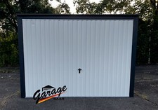 Blechgarage 3 x 5 mit Pultdach