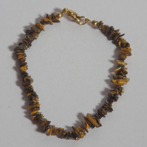 Vintage tigerauge armband - vintage,