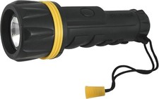 Lloytron D976 batteriebetriebene Taschenlampe 3x D Krypton Birne Handschlaufe - Schwarz