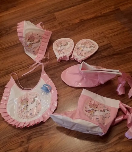 Adult baby sissy set häubche - set,
