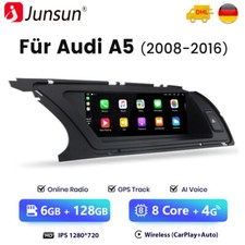 8.8" CarPlay Für Audi A4 A5 B8 S4 Android 14 Autoradio GPS Navi WIFI SWC 6+128GB