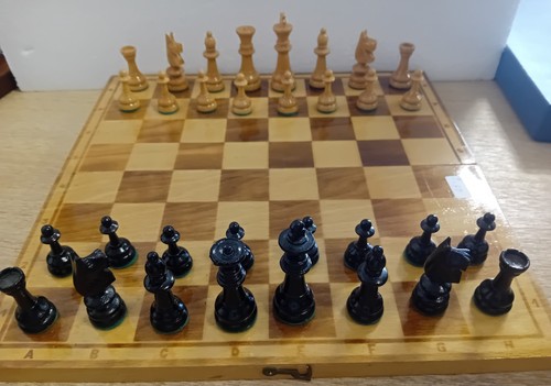 Holz schachspiel mit - holz,