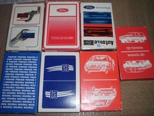 Skatkarten Skatspiele u.s.w. 39 Stück gebrauchte Autofirmen siehe Fotos.