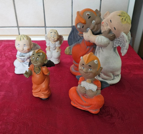 Teufel engel figuren - -,