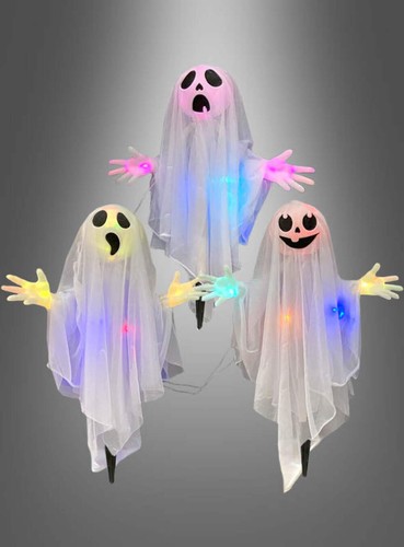 Halloween geister trio 60cm - geister,