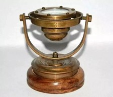 Antiker Messing Maritim Gimbal