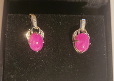 Rubin Diamant Ohrstecker