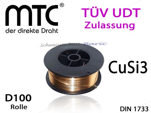 Schweissdraht cusi3 0mm 1 - 1,0mm,
