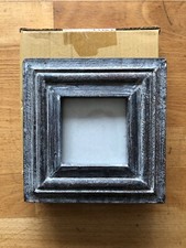 Bilderrahmen Landhaus 18x18x1,5 cm braun  shabby chic 