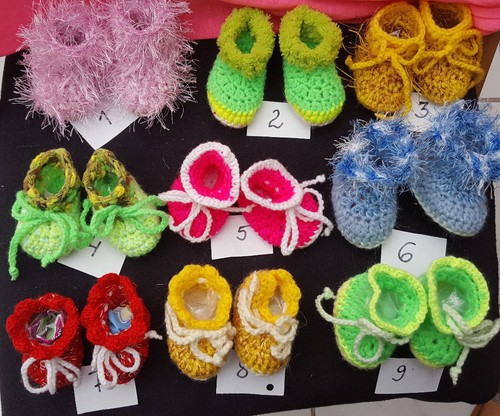 Paar puppenschuhe 7 - 1,